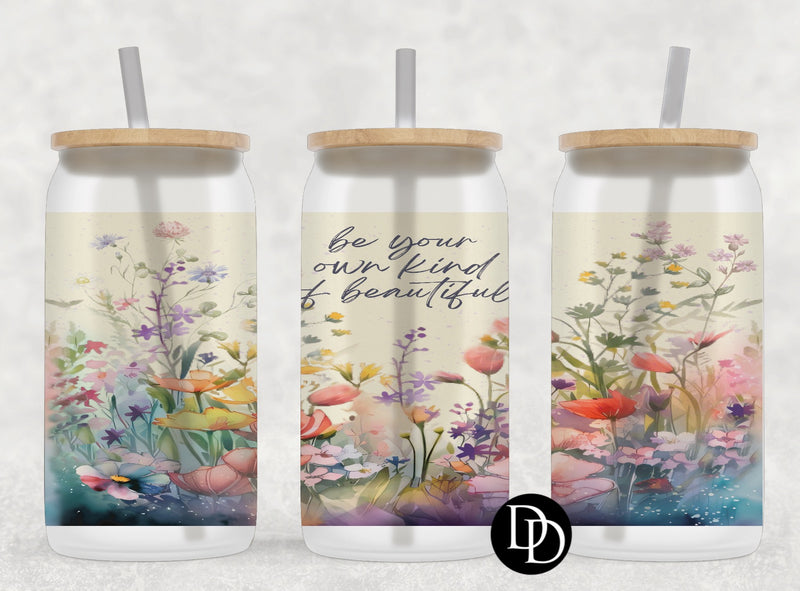 Wildflowers Be Your Own Kind Of Beautiful *Sublimation Print Transfer*