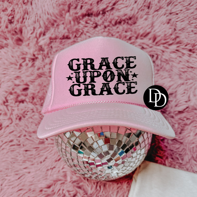 Grace Upon Grace Black *DTF Transfer*