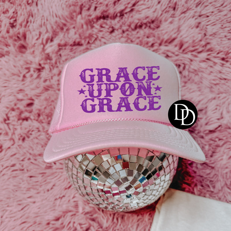 Grace Upon Grace Purple *DTF Transfer*