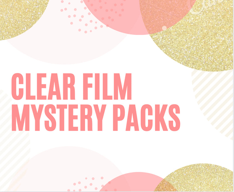 Clear Film MYSTERY PACK - 20 Transfers