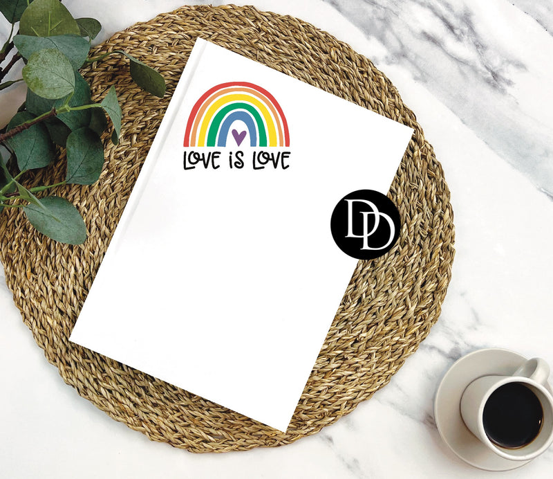 Love Is Love Rainbow UV DTF Decal