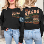 Jesus Lovin' Praying Mama With Oversized Pocket *DTF Transfer*