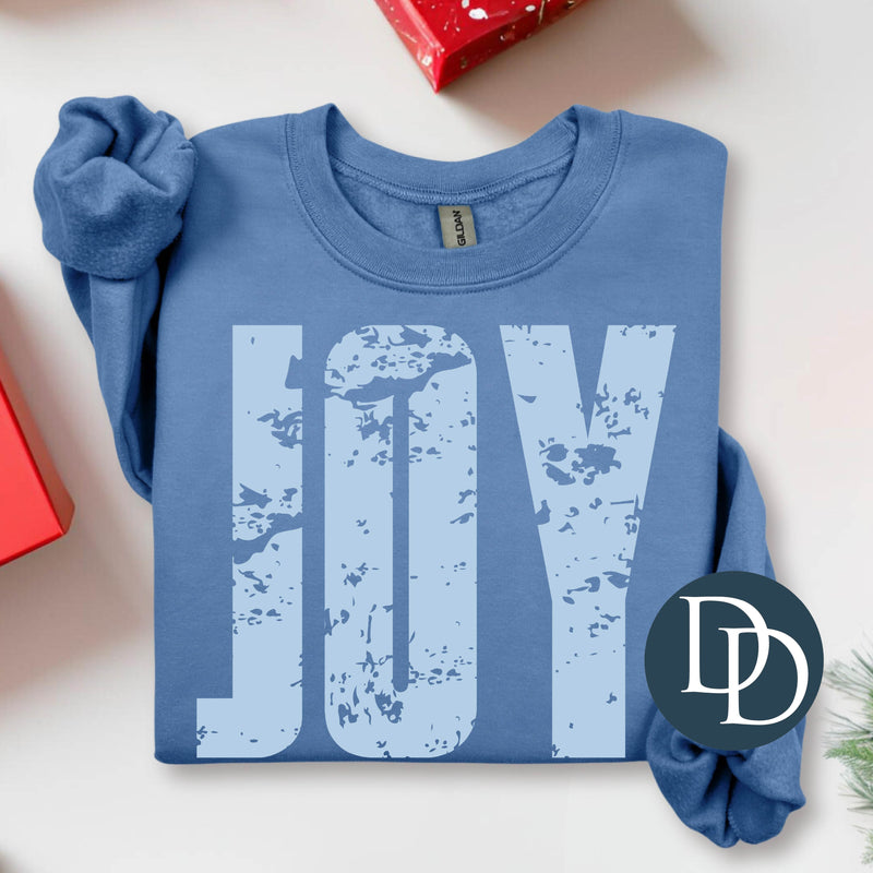 Joy Distressed Block *DTF Transfer*
