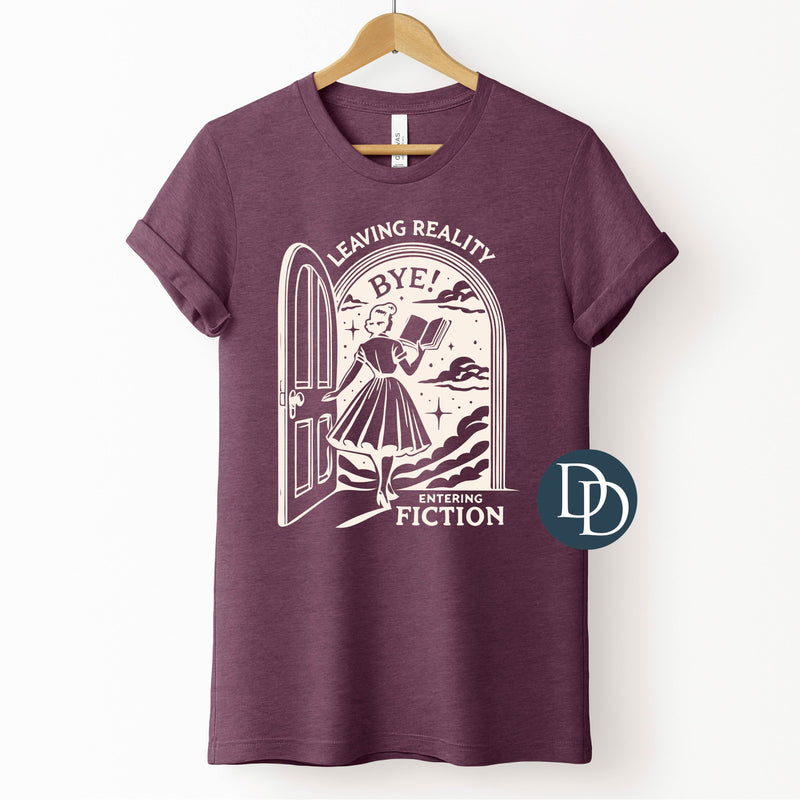 OVERSIZED Leaving Reality Entering Fiction *DTF Transfer*