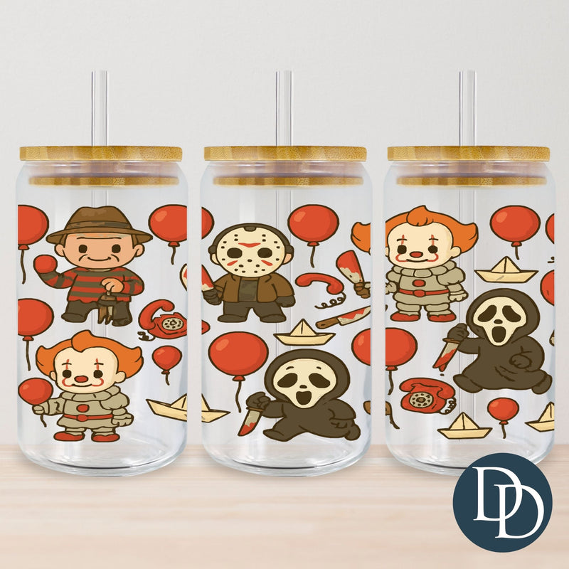 Little Boho Slashers *UV DTF Cup Wrap*