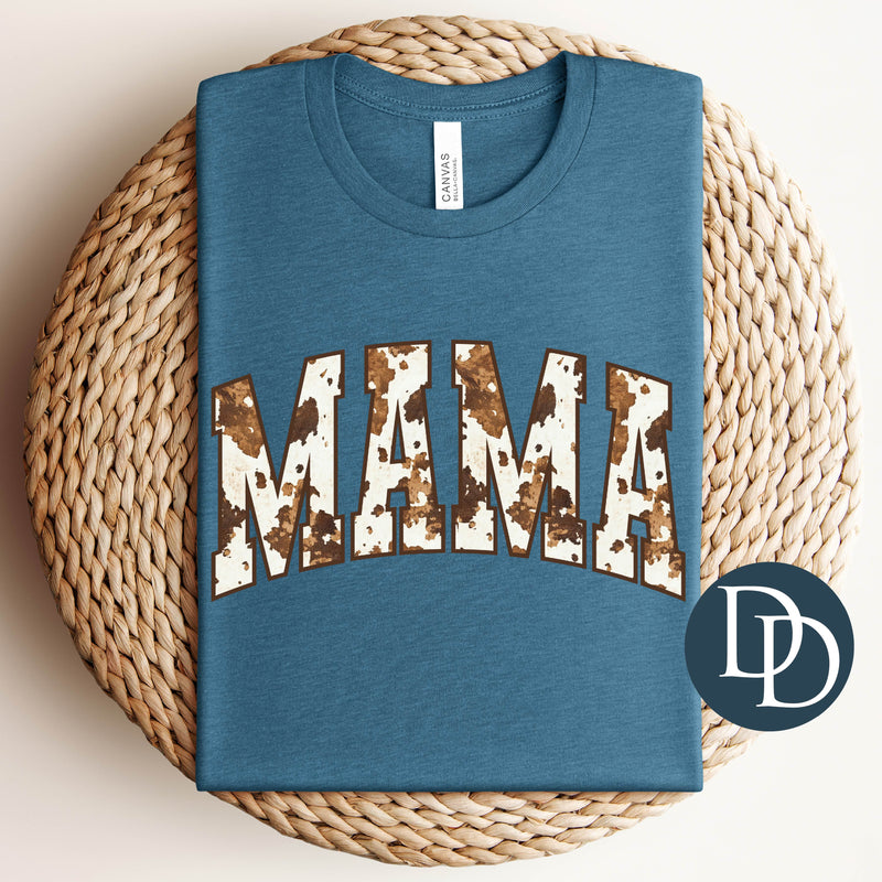 MAMA Cow Print Knock Out *DTF Transfer*
