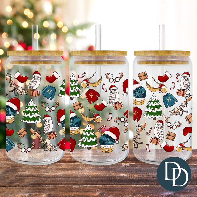 Magic Wizard Christmas *UV DTF Cup Wrap*