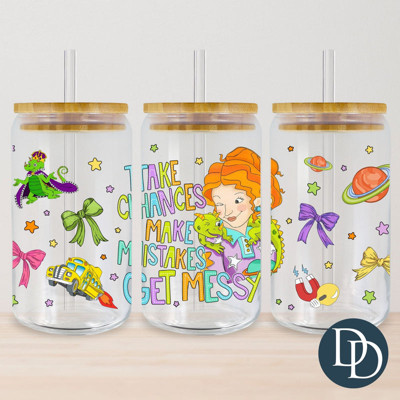 Make Mistakes Get Messy *UV DTF Cup Wrap*