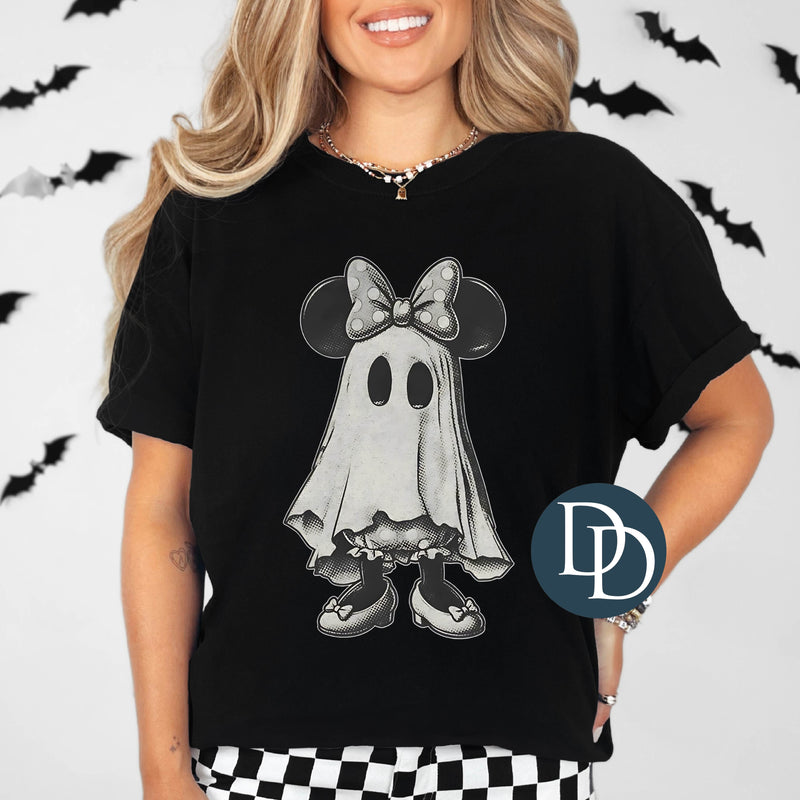 OVERSIZED MinnE Vintage Ghost *DTF Transfer*
