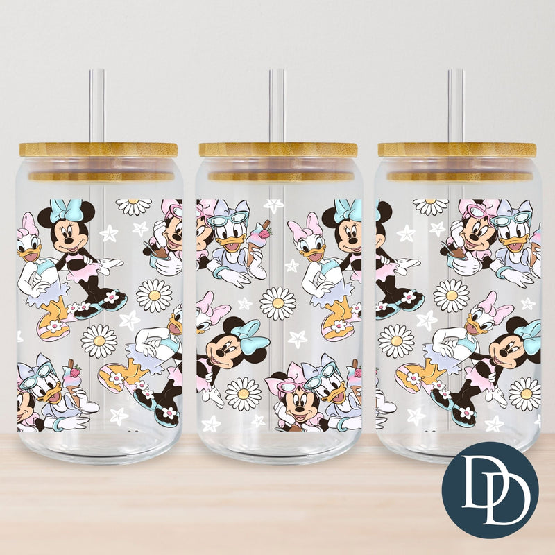 Minnie Daisy Bestie Summer *UV DTF Cup Wrap*
