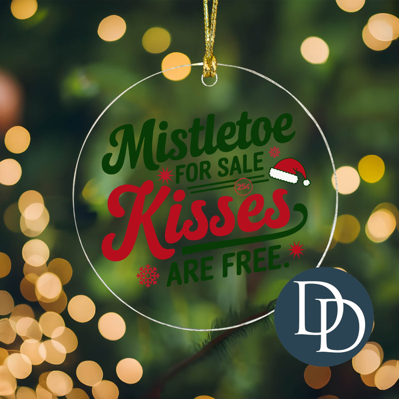 Mistletoe For Sale *UV DTF Ornament Decal*