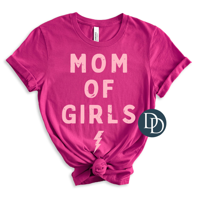 OVERSIZED Mom Of Girls Bolt *DTF Transfer*