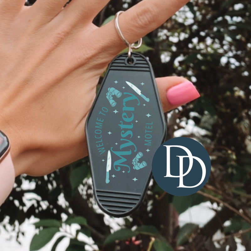 Mystery Motel *Motel Keychain UV DTF Decal*