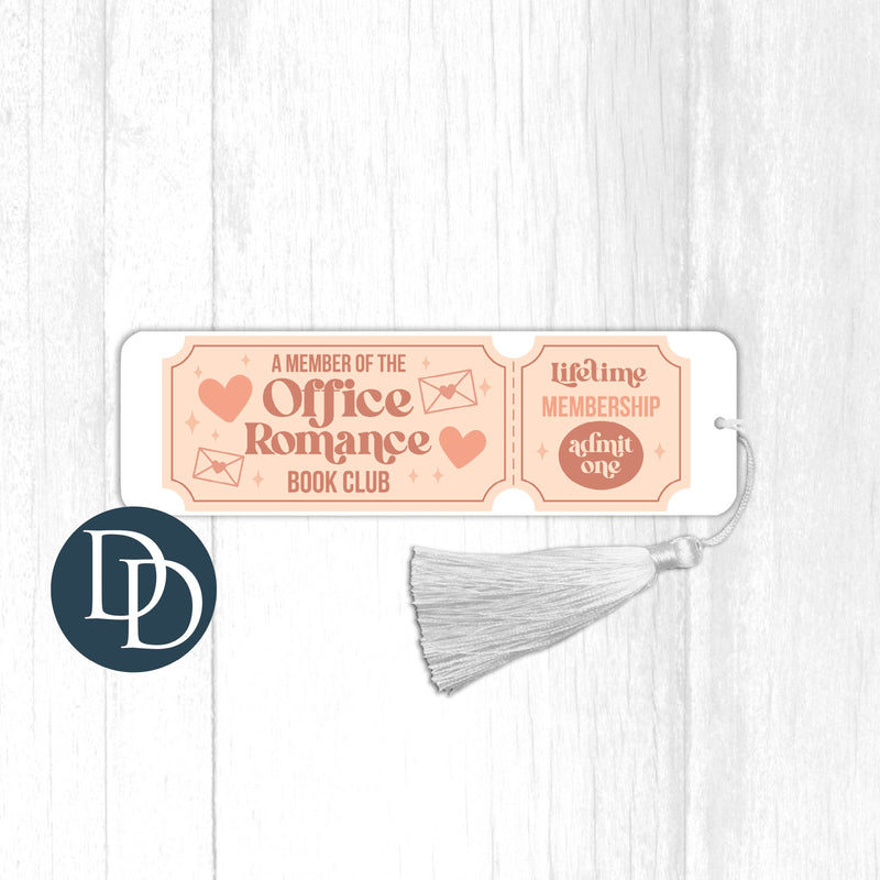 Office Romance Lifetime Member *UV DTF Bookmark Decal*