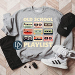 Old School Playlist *DTF Transfer*