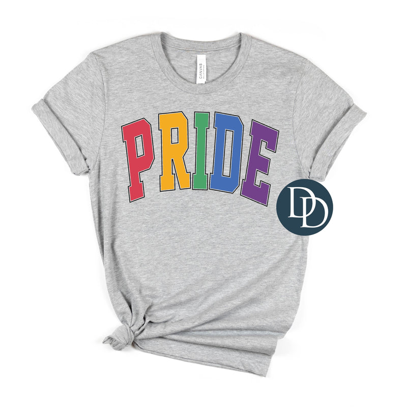 PRIDE Blocked Multi Curve *DTF Transfer*