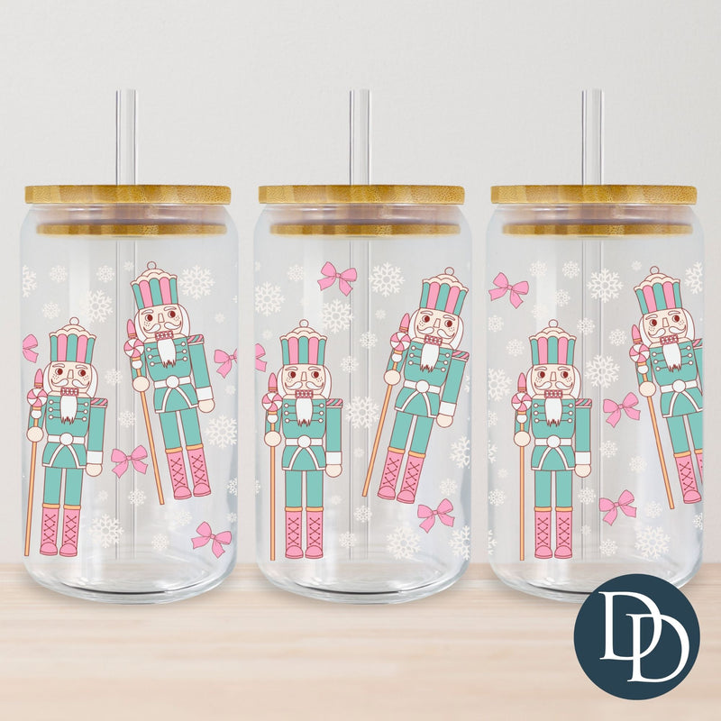 Pastel Nutcrackers *UV DTF Cup Wrap*