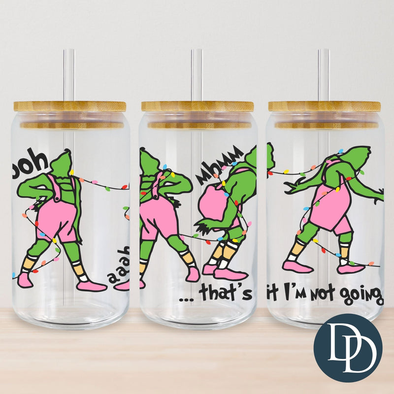 Pink Ooh Aaah Mhmm That's It *UV DTF Cup Wrap*