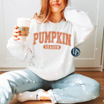 Oversized Pumpkin Season Distressed (Orange Ink) - NOT RESTOCKING - *Screen Print Transfer*