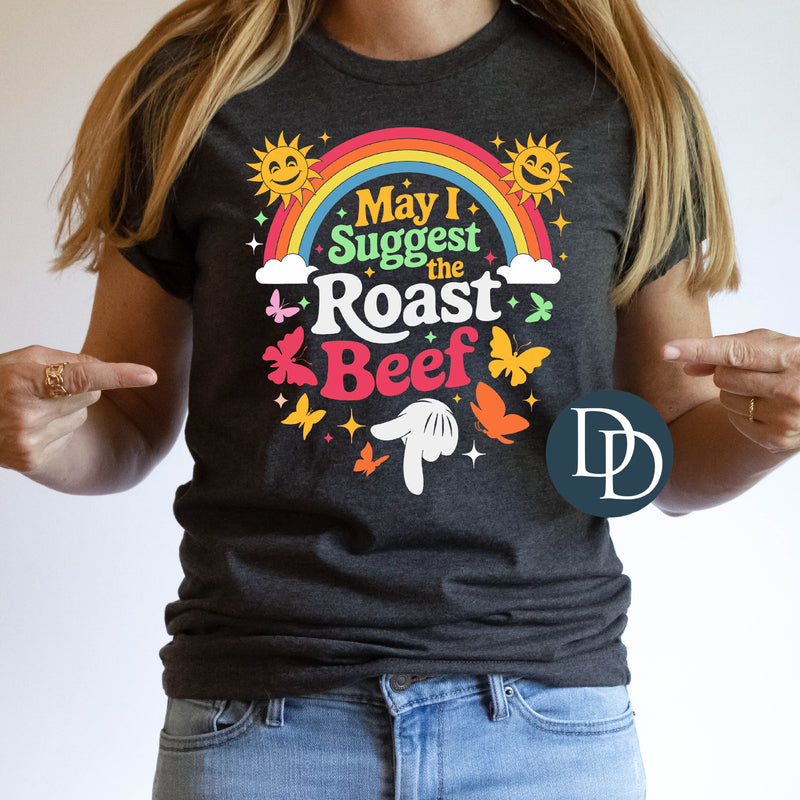Rainbow Roast Beef *DTF Transfer*