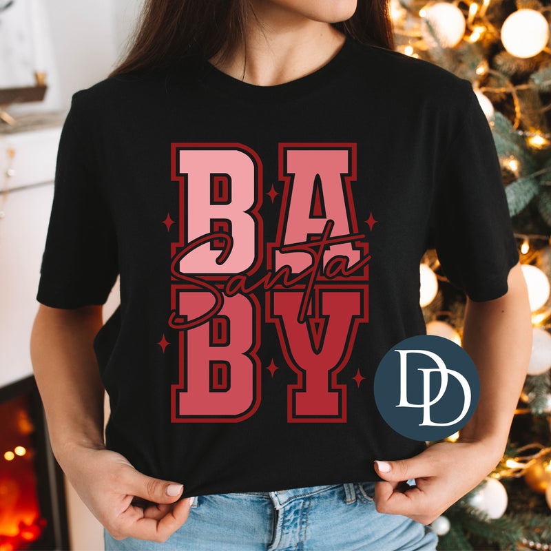 OVERSIZED Santa Baby Stars *DTF Transfer*