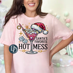 Santa's Favorite Hot Mess *DTF Transfer*