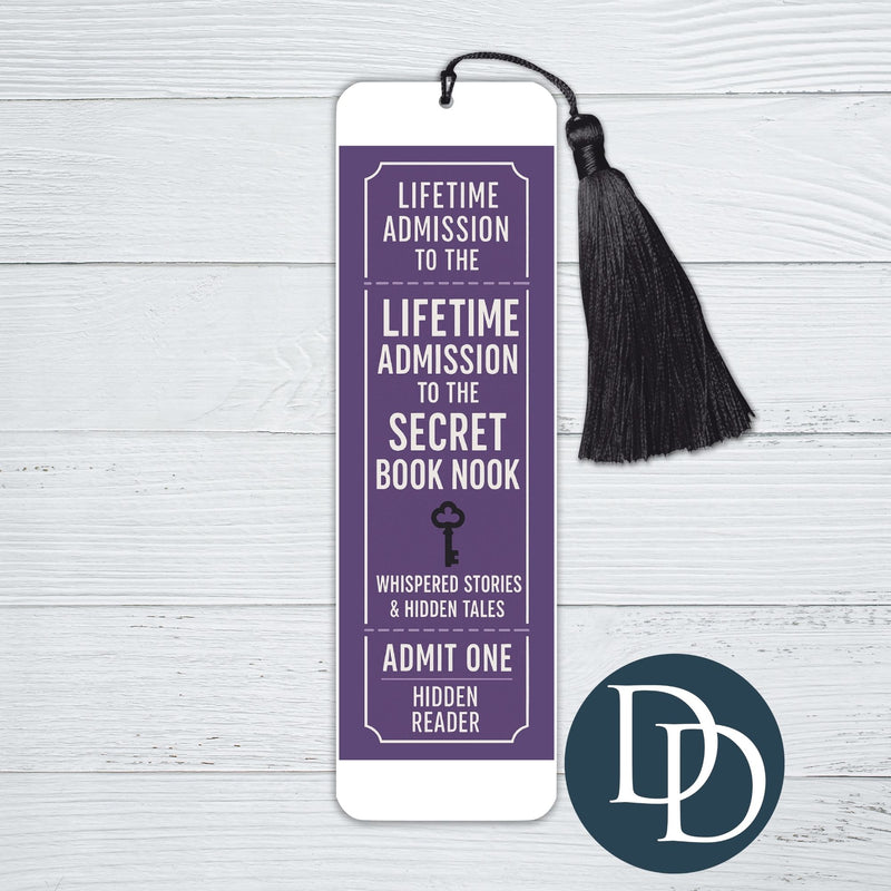 Secret Book Nook *UV DTF Bookmark Decal*