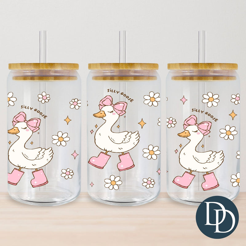 Silly Goose Rain Boots *UV DTF Cup Wrap*