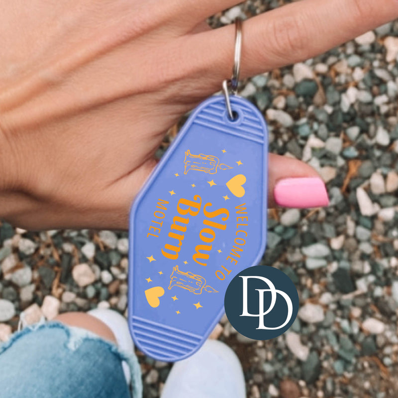 Slow Burn Motel *Motel Keychain UV DTF Decal*
