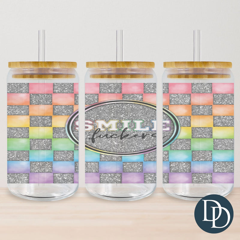 Smile F*ckers Tumbler Print *Sublimation Print Transfer*