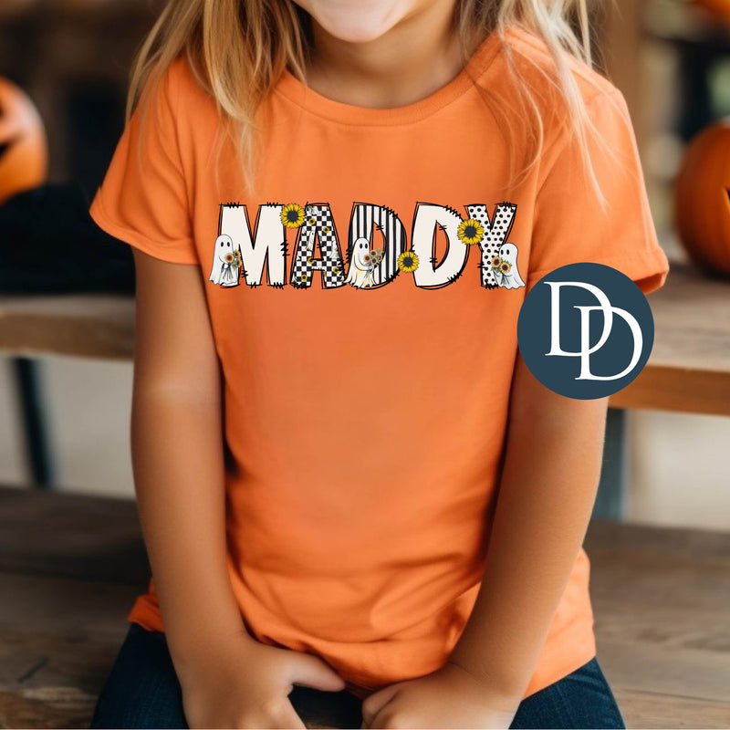 Sunflower Ghost Name *DTF Transfer*