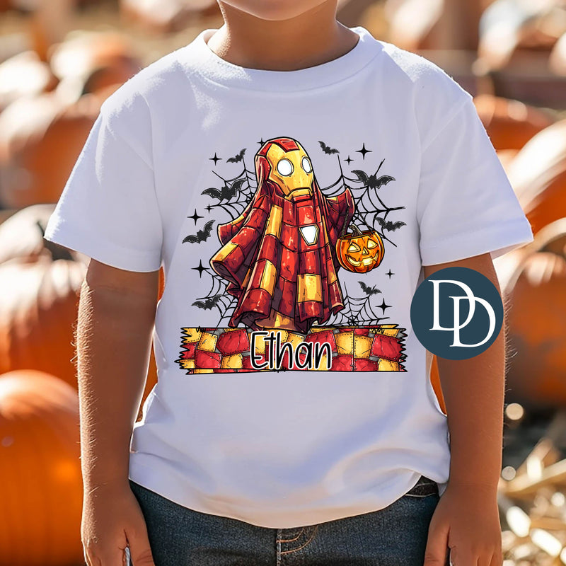 Super Spooky Iron Halloween Name *DTF Transfer*