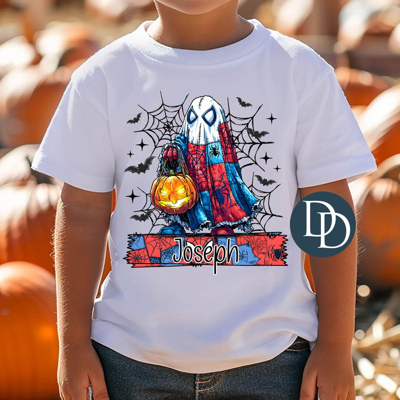 Super Spooky Spidey Halloween Name *DTF Transfer*