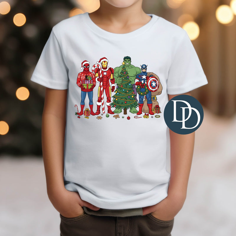 Superhero Christmas *DTF Transfer*