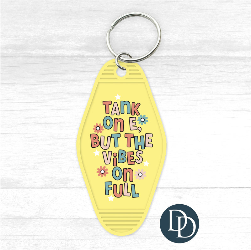 Tank On E Vibes On Full Motel Keychain UV DTF Decal