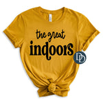 The Great Indoors (Black Ink) *Screen Print Transfer*