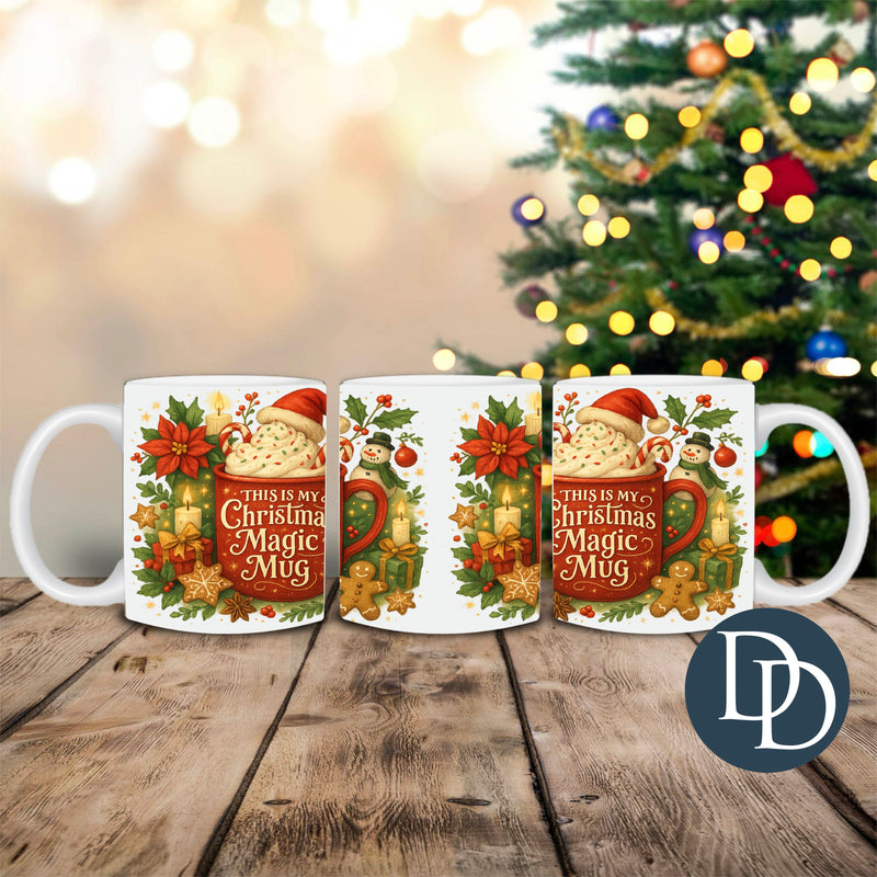 This Is My Christmas Magic Mug *UV DTF Mug Wrap*