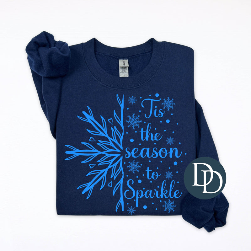 Tis The Season To Sparkle Snowflake *DTF Transfer*