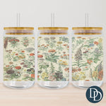 Vintage Botanicals Tumbler Print *Sublimation Print Transfer*