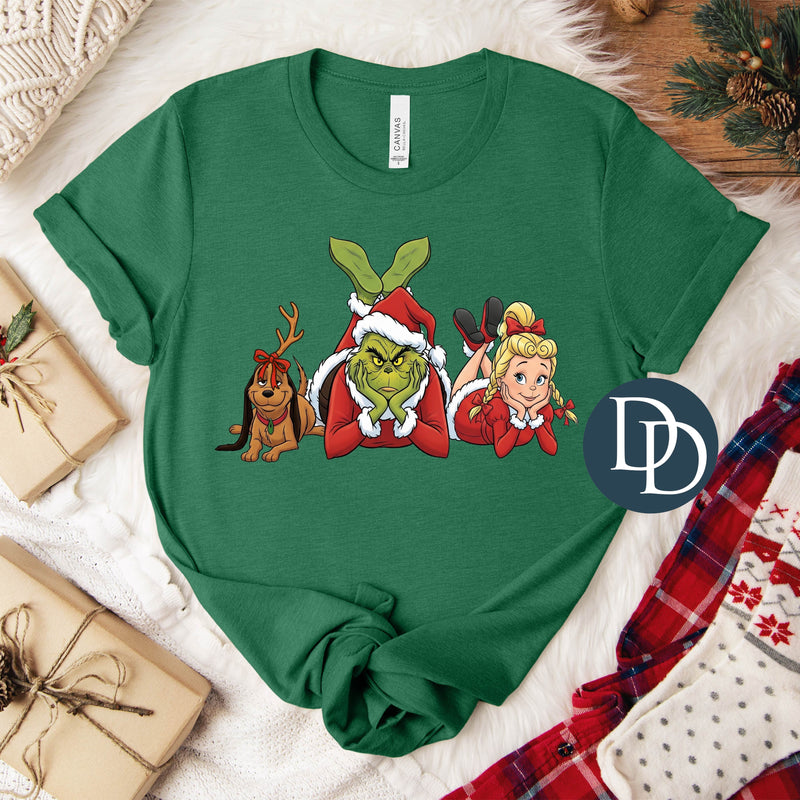 Vintage Grnch Trio *DTF Transfer*