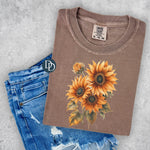 Vintage Sunflowers *DTF Transfer*