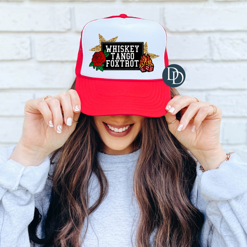 Whiskey Tango Foxtrot Patch *DTF TRANSFER*