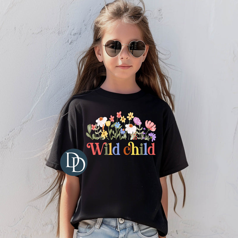 Wildflowers Wild Child *DTF Transfer*