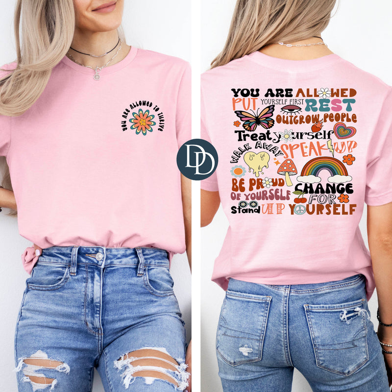 You Are Allowed To Thrive With Pocket Accent *DTF Transfer*