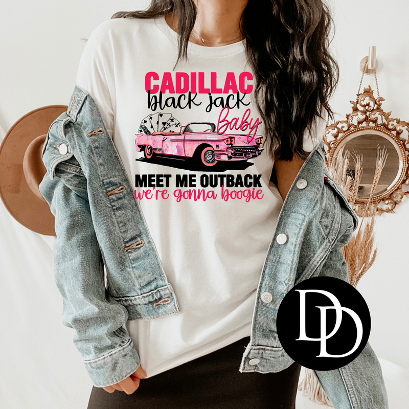 Cadillac Black Jack - NOT RESTOCKING - *Screen Print Transfer*