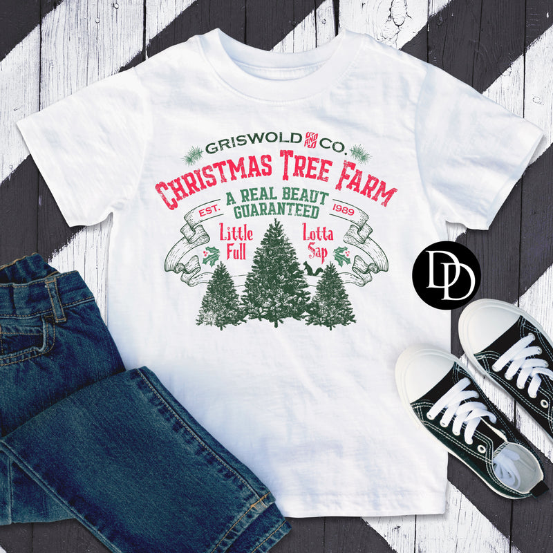 Griswold Christmas Tree Farm *Sublimation Print Transfer*