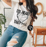 Volleyball My Heart Is On That Court  *Sublimation Print Transfer*