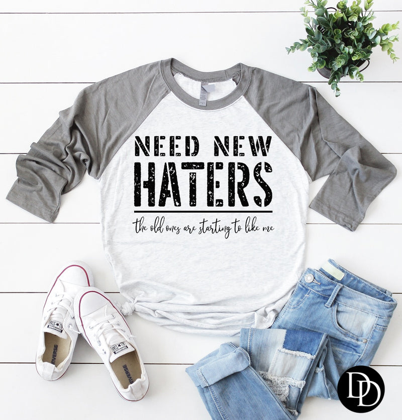 Need New Haters *Screen Print Transfer*