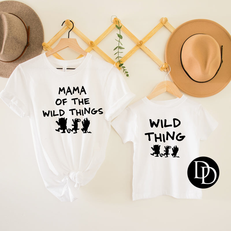 Mama Of The Wild Things*Screen Print Transfer*