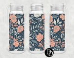 Navy Boho Floral *Sublimation Print Transfer*